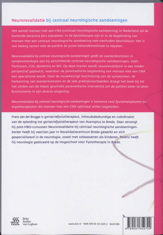 Achterkant van Neurorevalidatie bij centraal neurologische aandoeningen