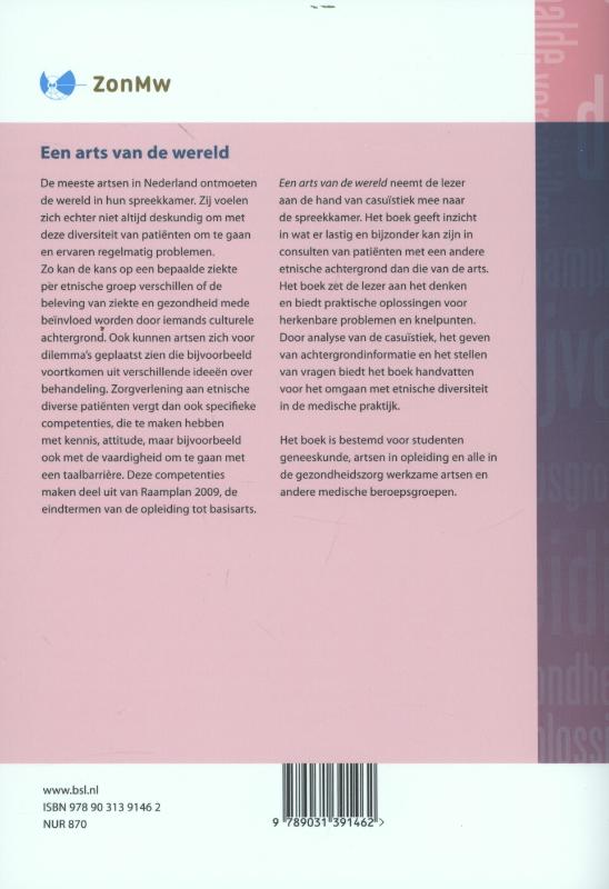 Achterkant van Een arts van de wereld