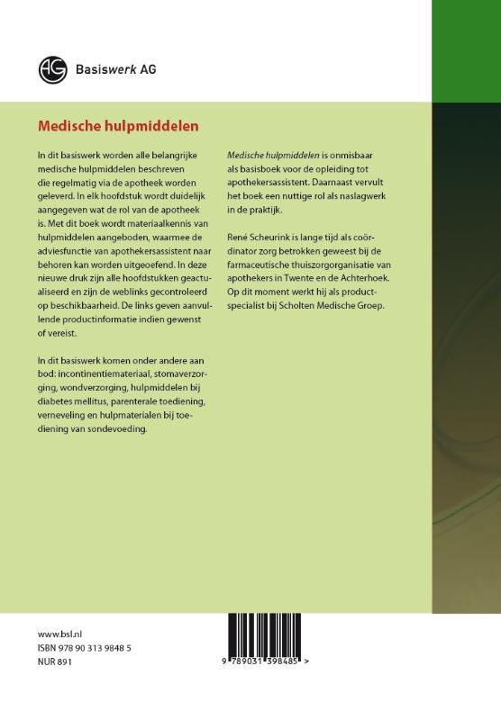 Achterkant van Medische hulpmiddelen