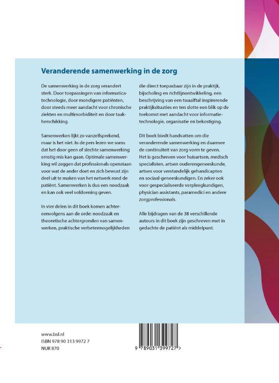 Achterkant van Veranderende samenwerking in de zorg