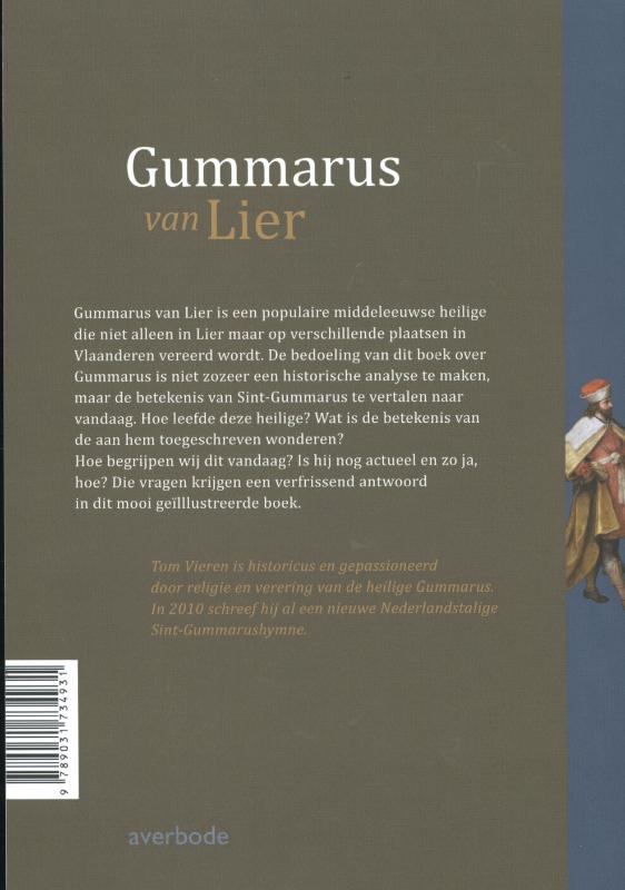 Achterkant van Gummarus van Lier