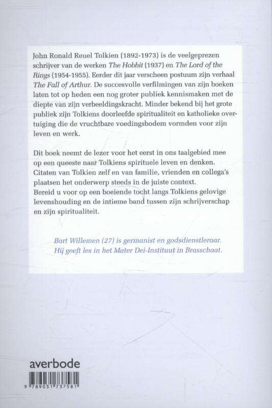 Achterkant van The lord of Tolkien