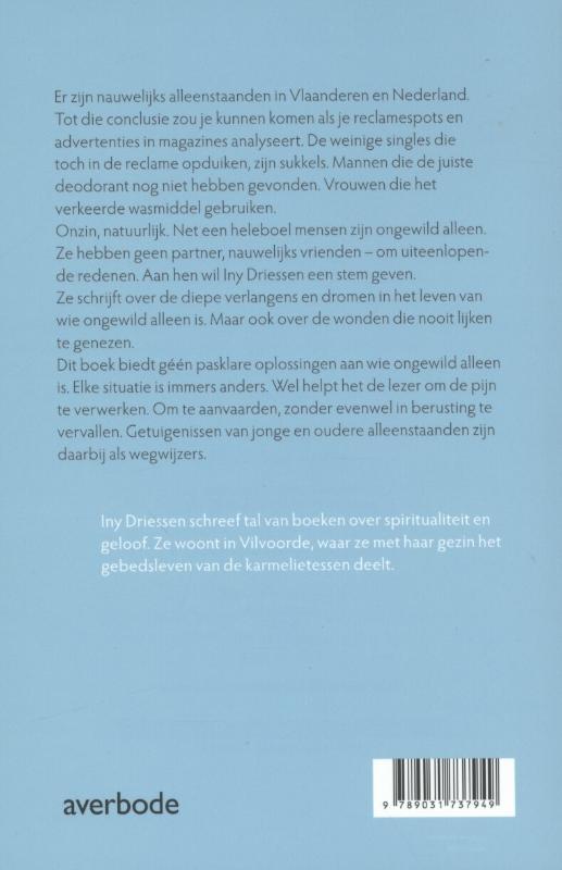 Achterkant van Ongewild alleen