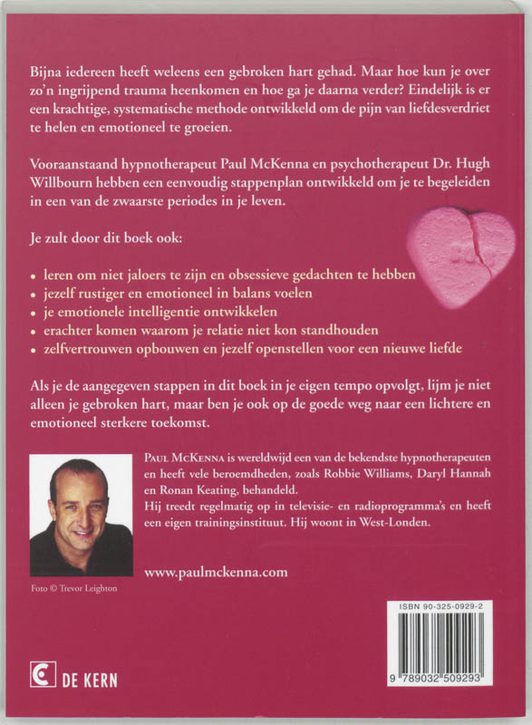 Achterkant van Hoe lijm ik mijn gebroken hart?