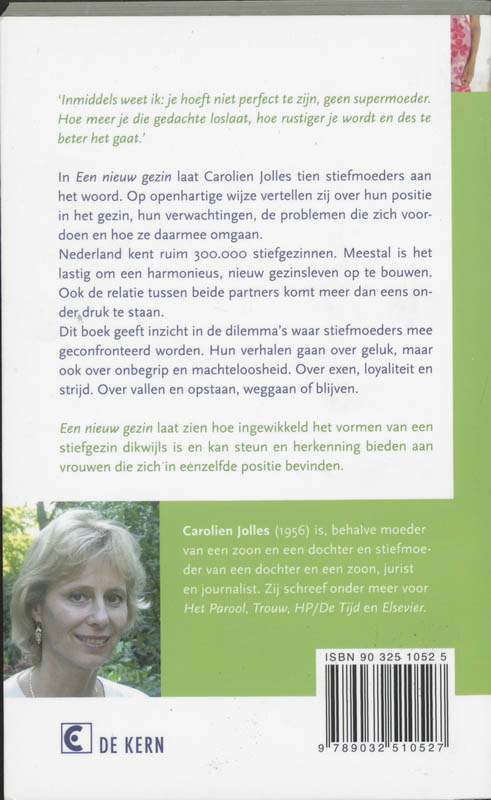 Achterkant van Een nieuw gezin