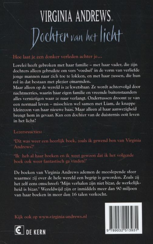 Achterkant van Dochter van het licht
