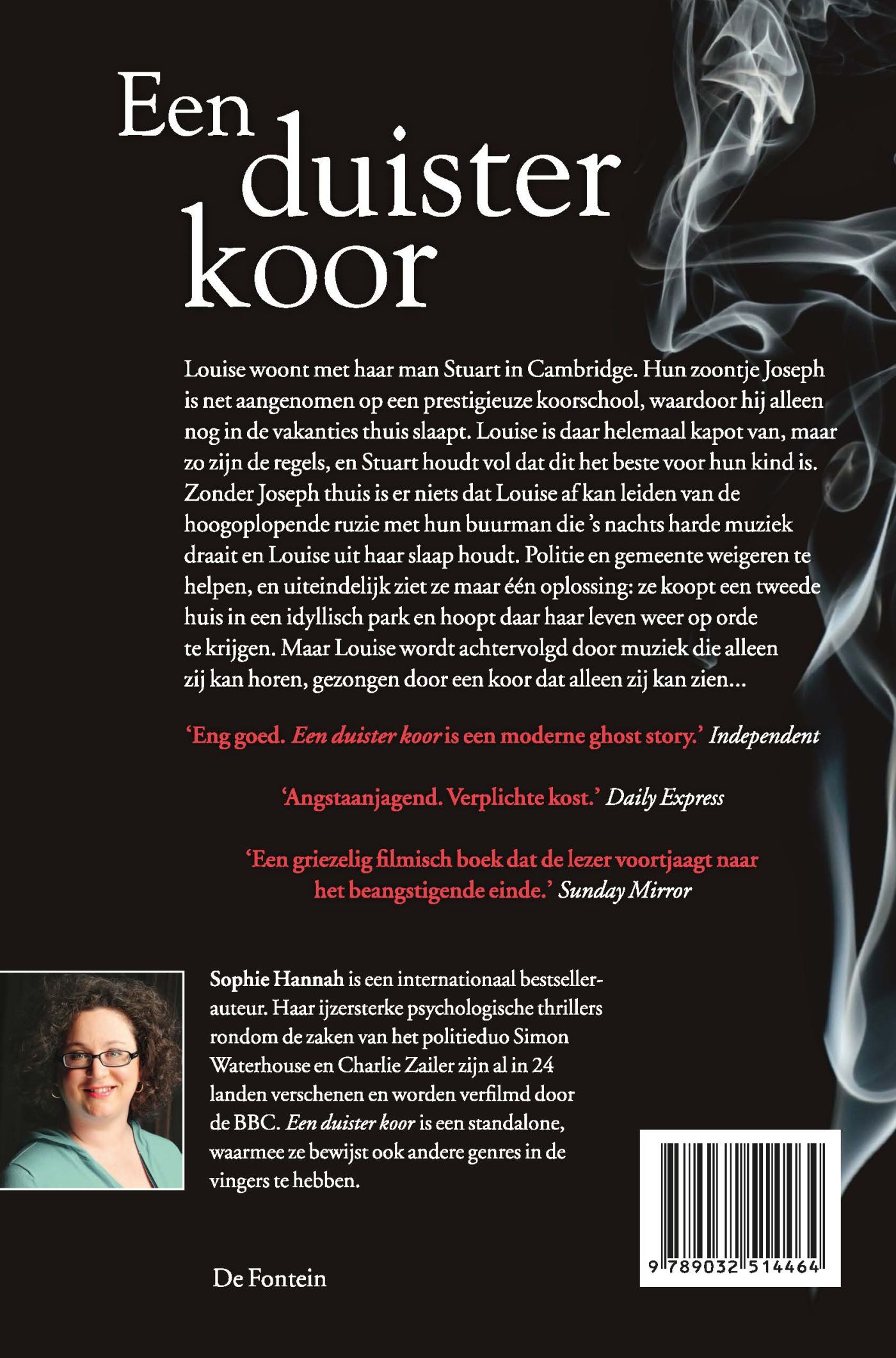 Achterkant van Een duister koor