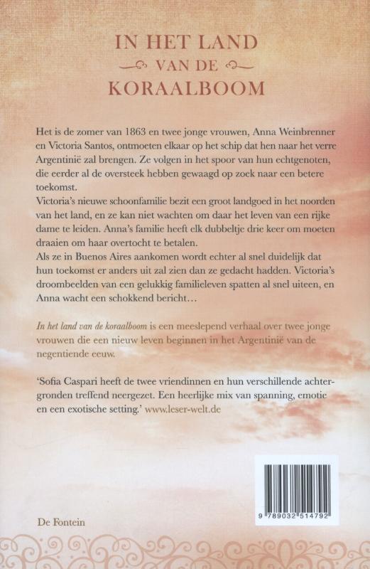 Achterkant van In het land van de koraalboom