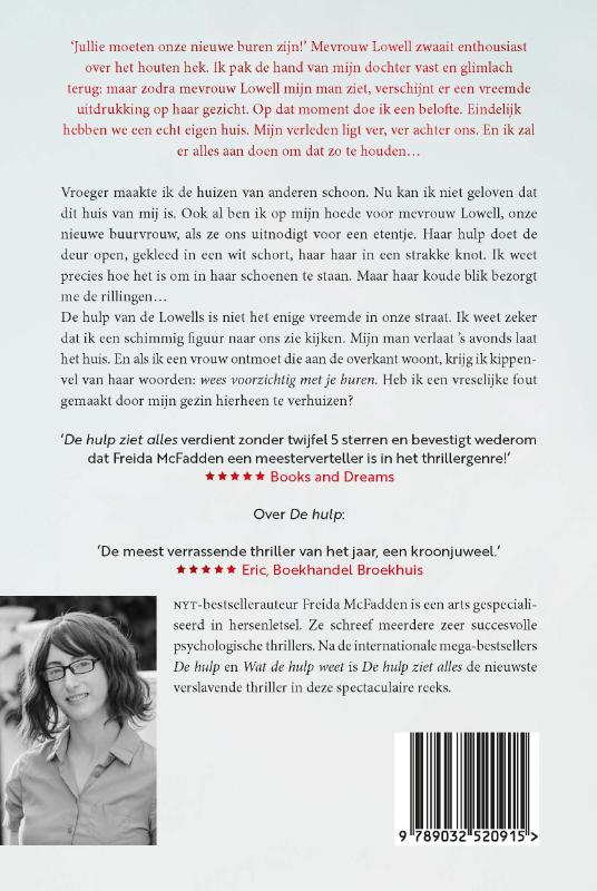 Achterkant van De hulp ziet alles