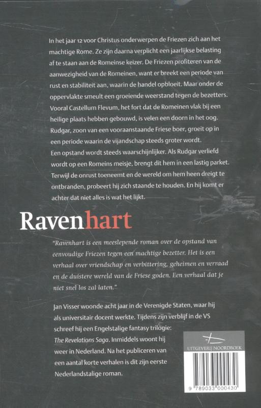 Achterkant van Ravenhart