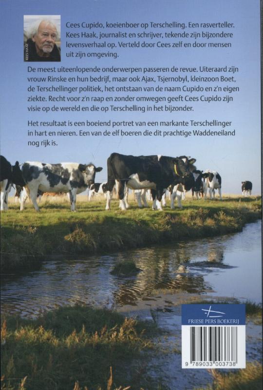 Achterkant van Cees Cupido vertelt