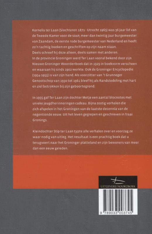 Achterkant van As ik nou moar eerst wat verdain