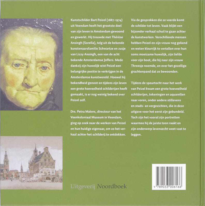 Achterkant van Bart Peizel (1887-1974)