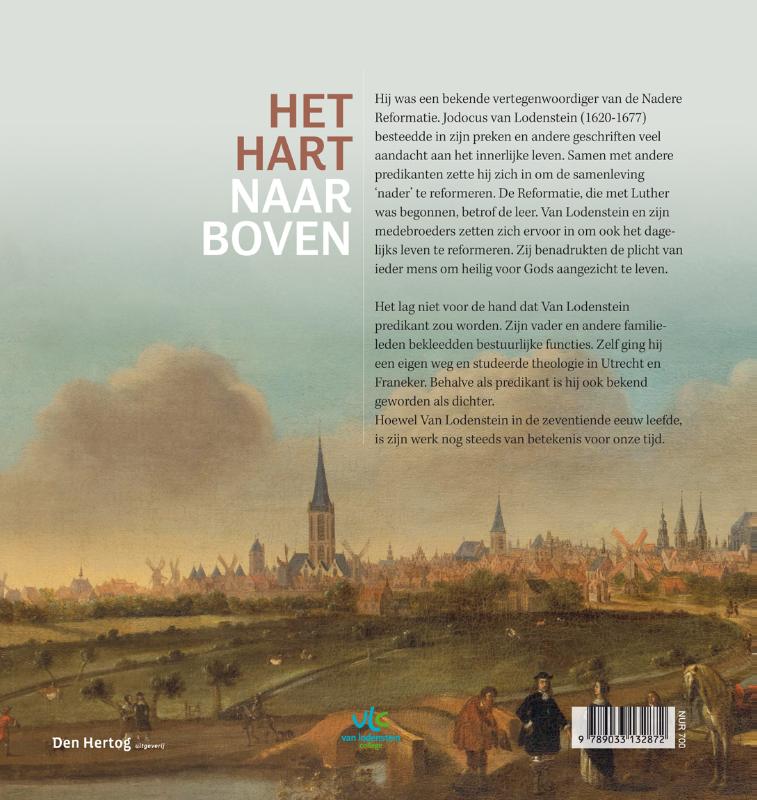 Achterkant van Het hart naar boven