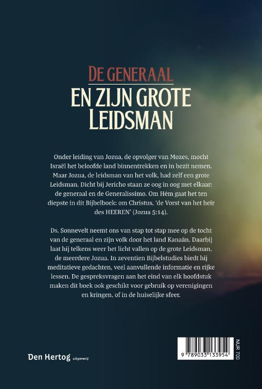 Achterkant van De generaal en zijn grote Leidsman