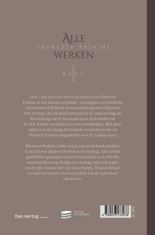 Achterkant van De zekerheid van het geloof