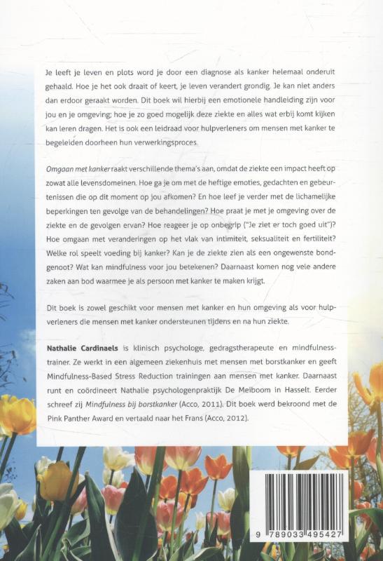Achterkant van Omgaan met kanker