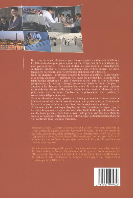 Achterkant van Le francais economique