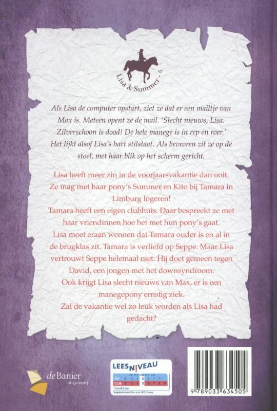 Achterkant van Pony's in nood