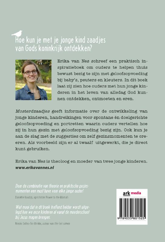 Achterkant van Mosterdzaadjes