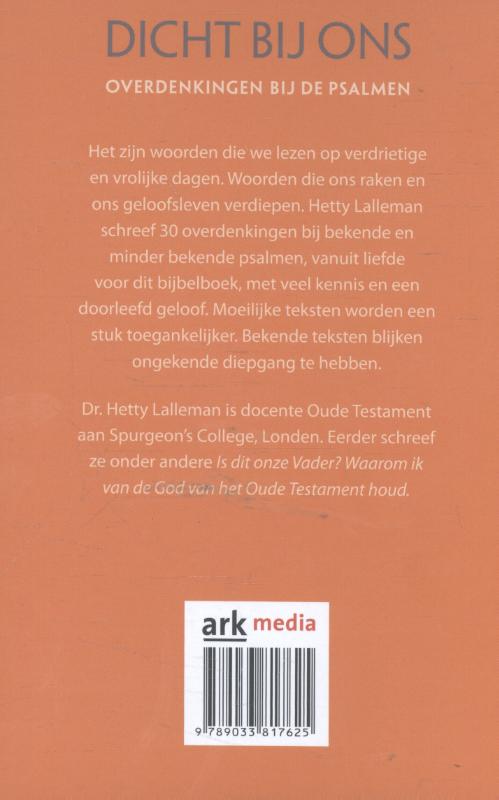 Achterkant van Dicht bij ons
