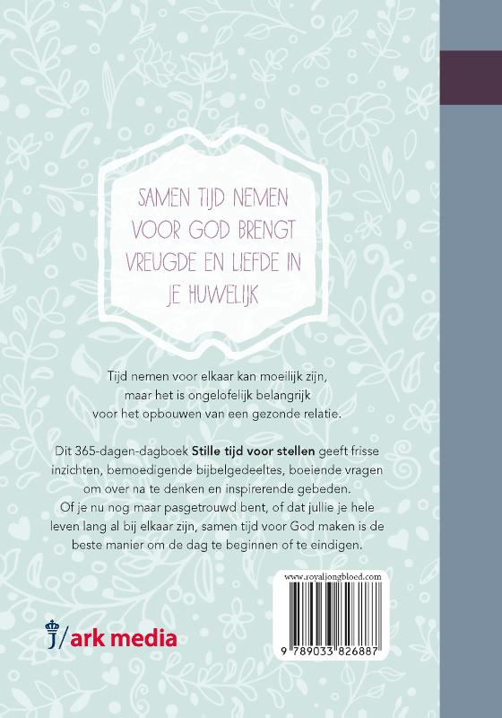 Achterkant van Stille tijd voor stellen