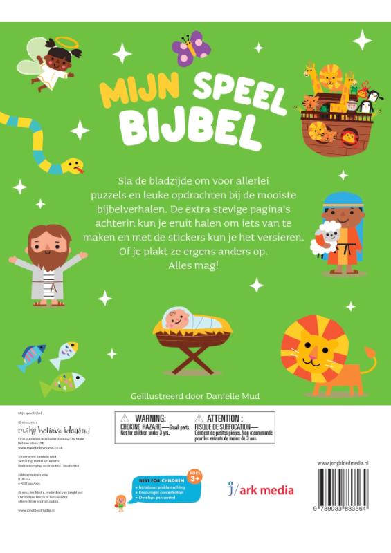 Achterkant van Mijn speelbijbel