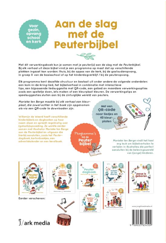 Achterkant van Aan de slag met de Peuterbijbel