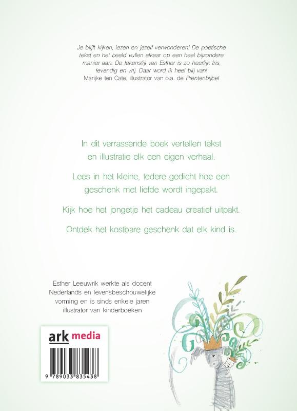 Achterkant van Met een kus erbij