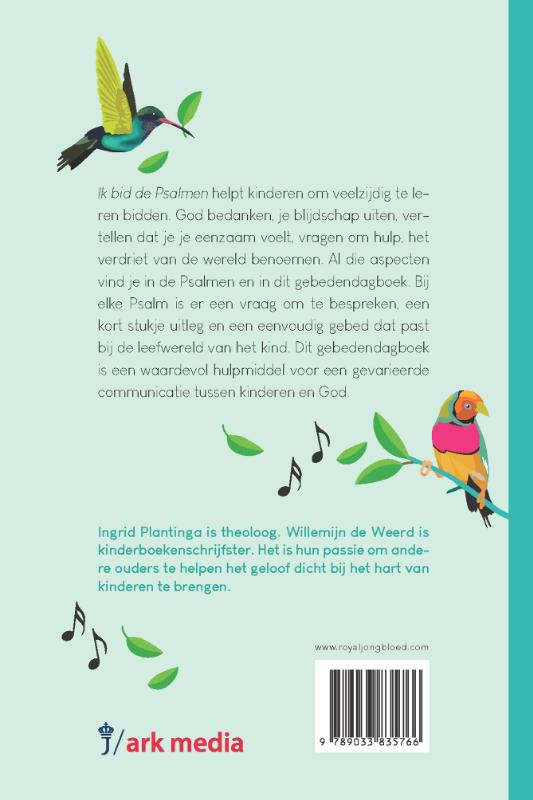 Achterkant van Ik bid de Psalmen