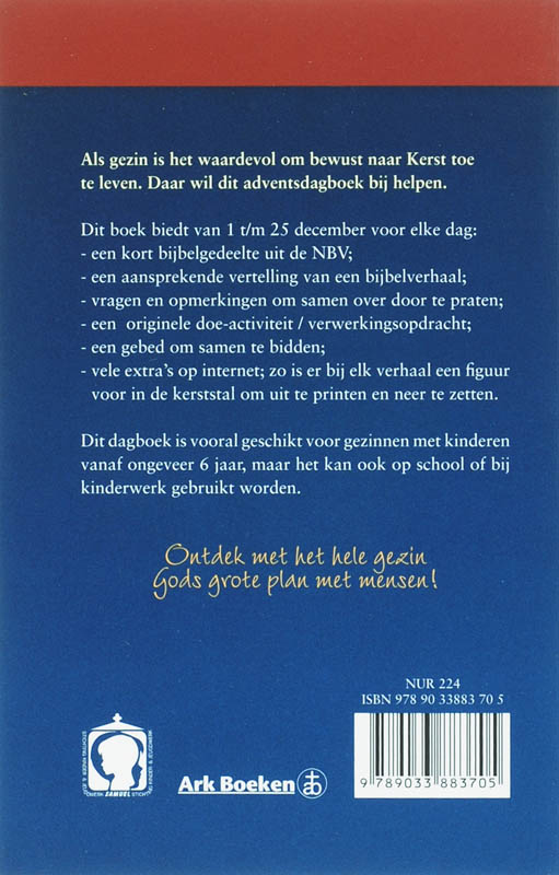 Achterkant van Samen onderweg naar Betlehem