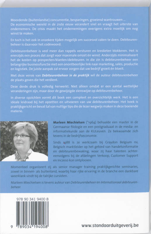 Achterkant van Debiteurenbeheer in de praktijk