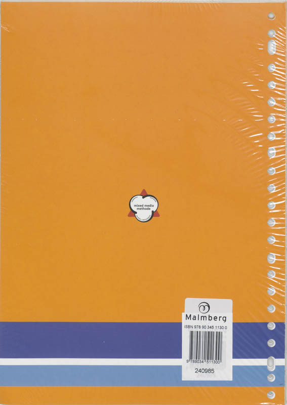 Achterkant van Werkboek