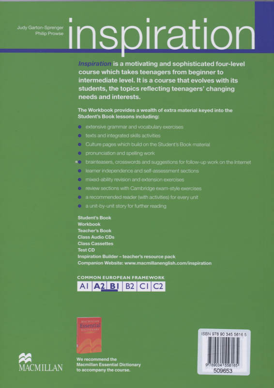 Achterkant van Workbook 3