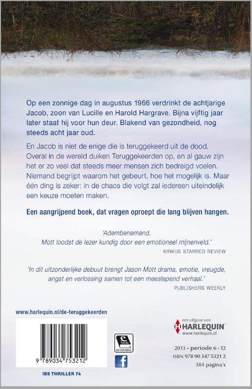 Achterkant van De Teruggekeerden