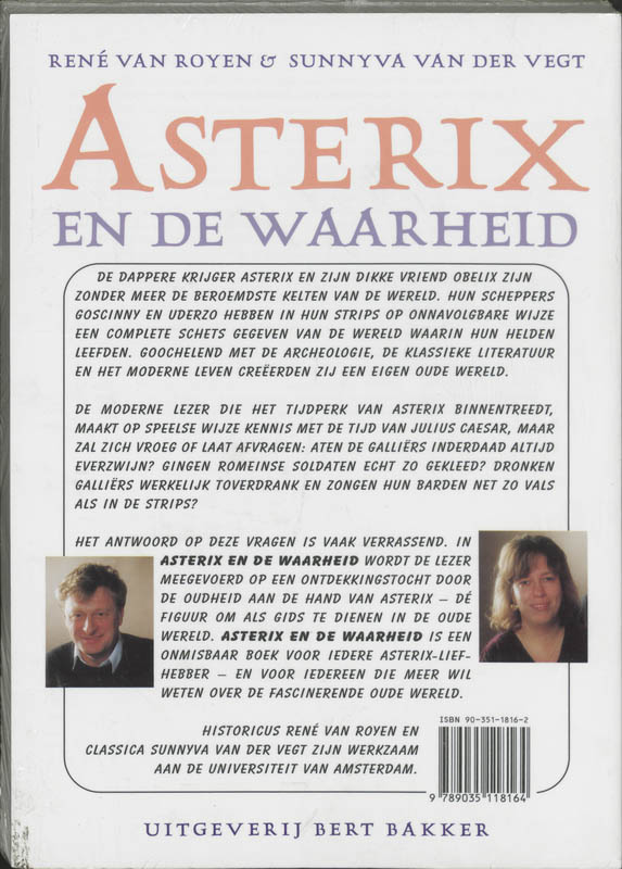 Achterkant van Asterix en de waarheid