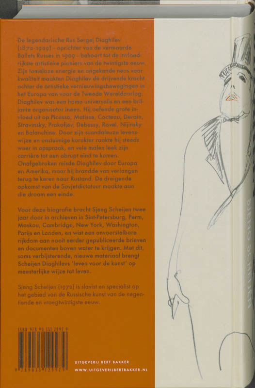 Achterkant van Diaghilev