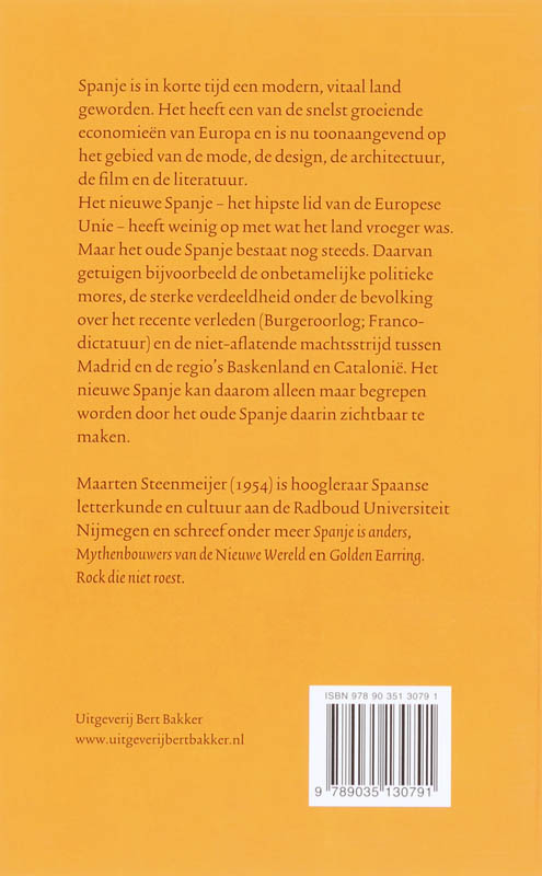 Achterkant van Continent in het klein