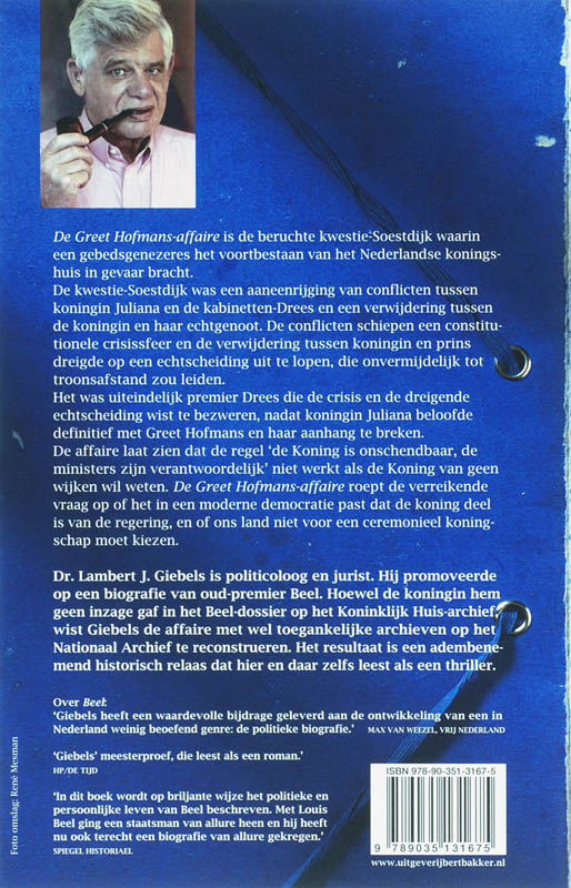 Achterkant van De Greet Hofmans-affaire