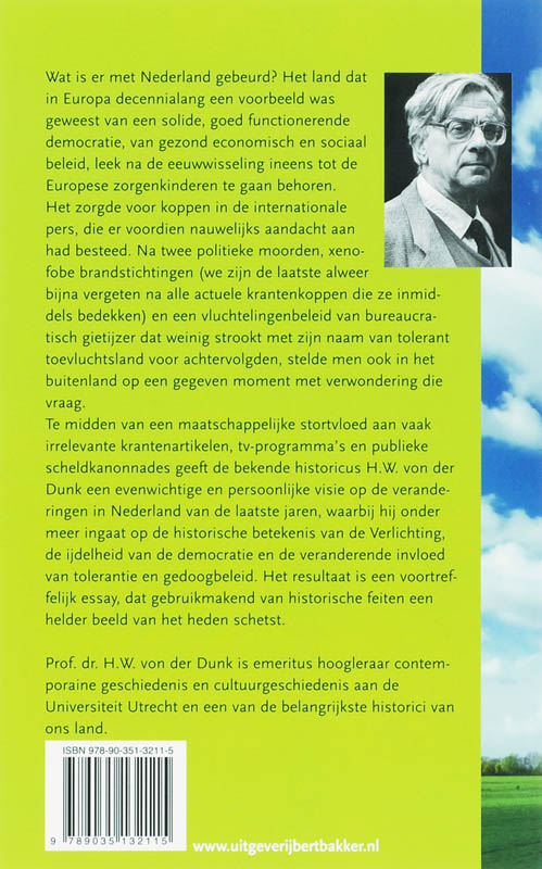 Achterkant van Op schuivende planken
