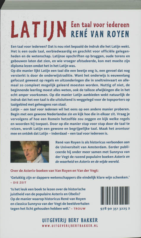 Achterkant van Latijn - Een taal voor iedereen