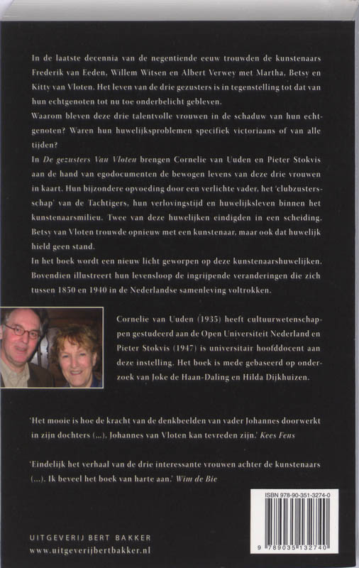 Achterkant van Gezusters Van Vloten