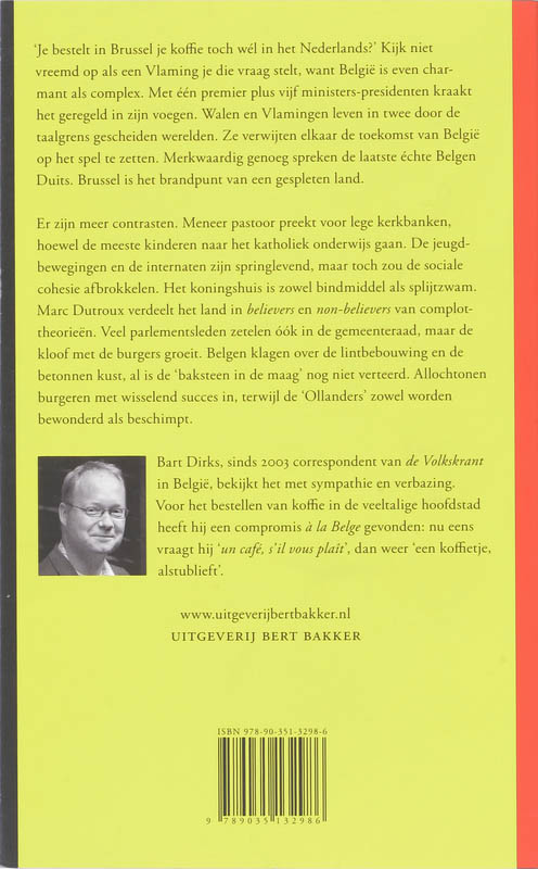 Achterkant van Belgie bestaat