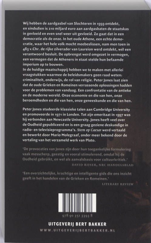 Achterkant van Stem op Caesar