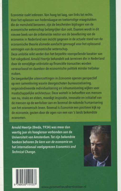 Achterkant van Economie