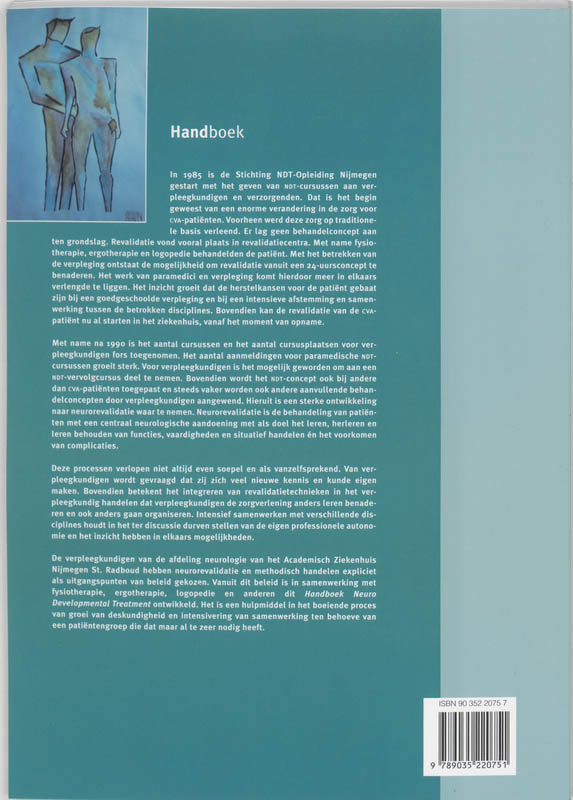 Achterkant van Handboek Neuro Developmental Treatment