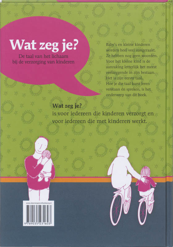 Achterkant van Wat zeg je?