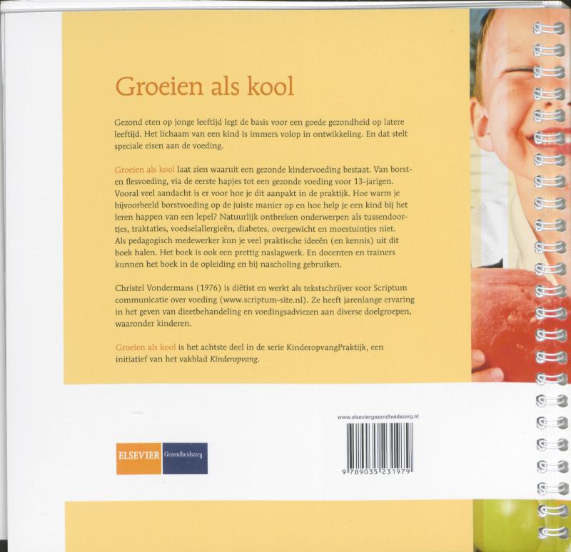 Achterkant van Groeien als kool