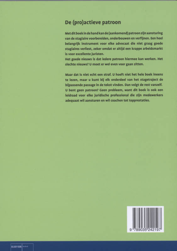 Achterkant van De(pro)actieve Patroon