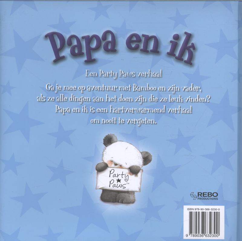 Achterkant van Papa en ik